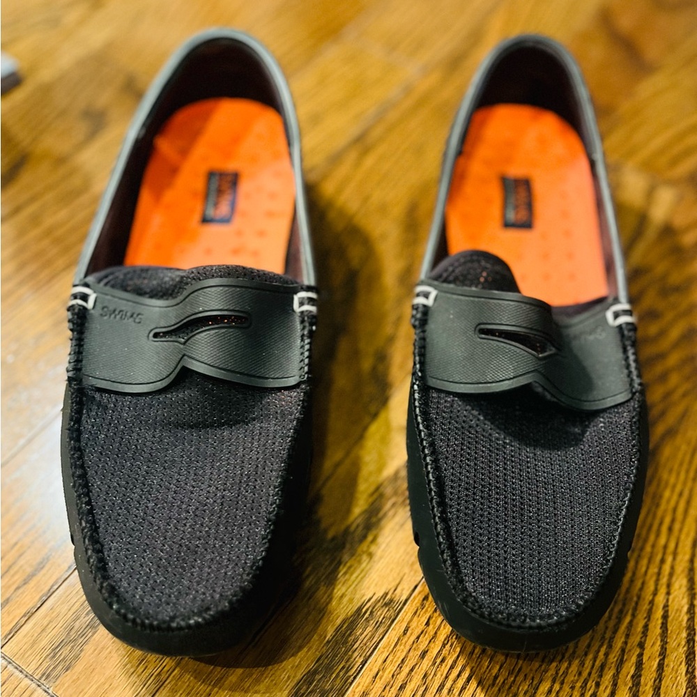 🧡 SWIMS Men’s Rubber Loafers – Size 9 (fit like 8) 🧡